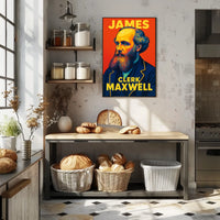 James Clerk Maxwell Poster
