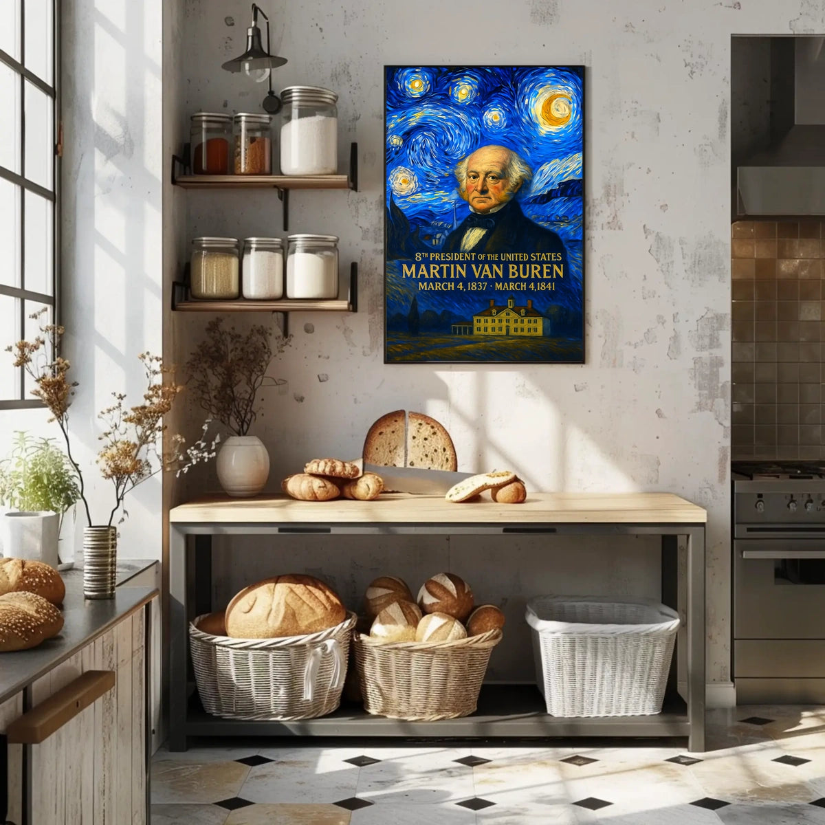 Martin Van Buren 8th President of the United States Presidential Masterpiece Series Poster