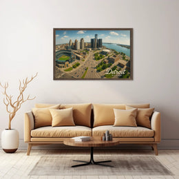 Detroit, Michigan Poster