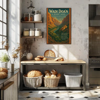 Wadi DoaN A Desert Oasis Poster