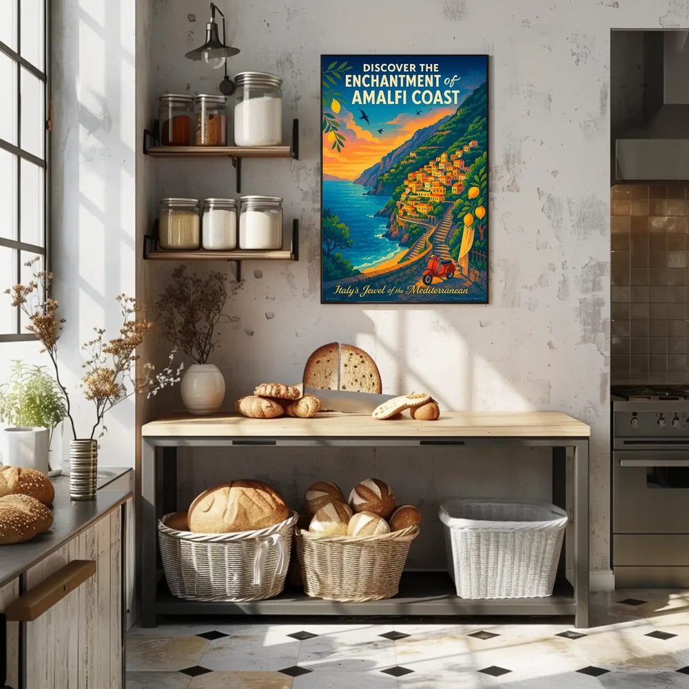 Discover the Enchantment of the Amalfi Coast Poster