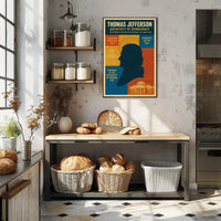 Thomas Jefferson 3rd President Poster