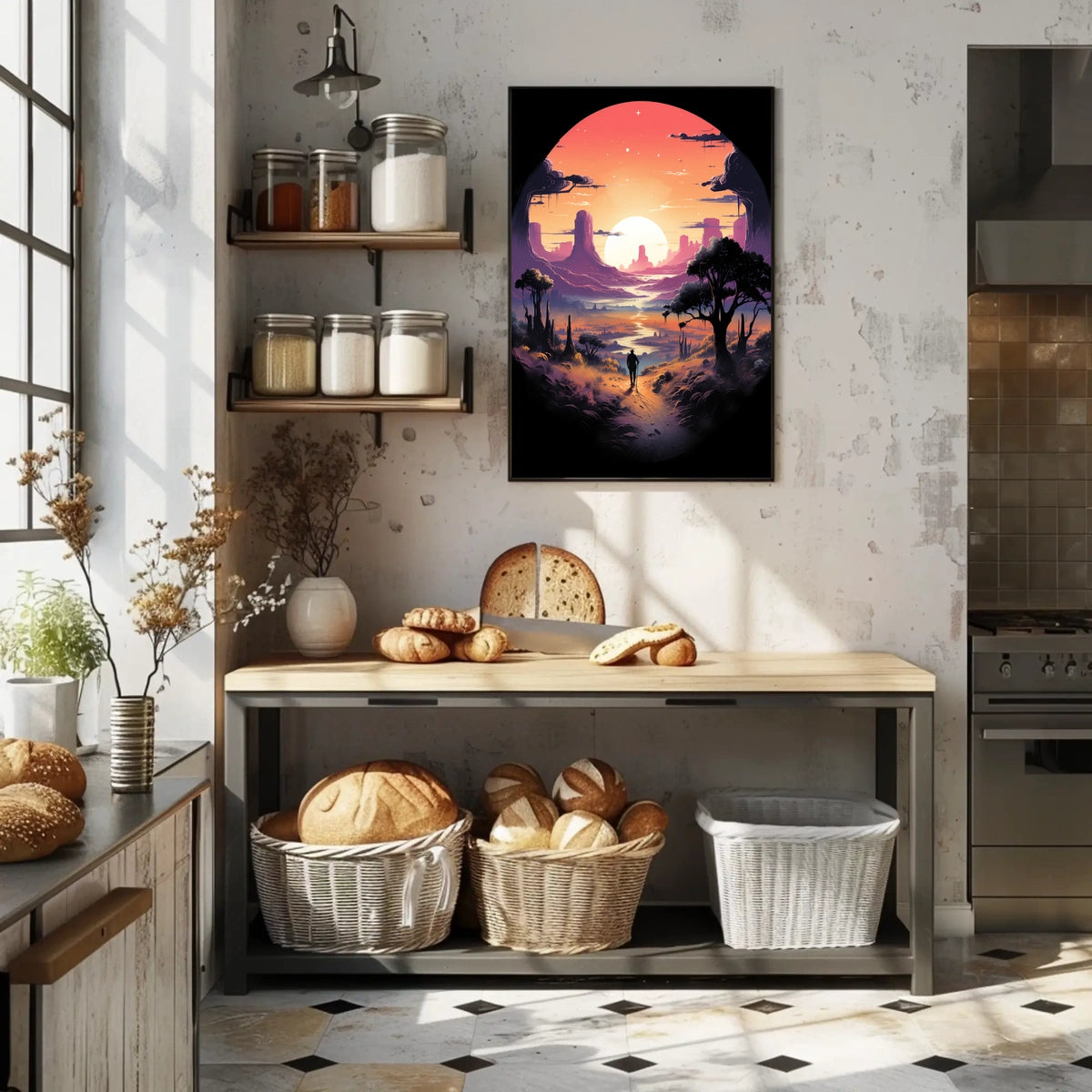 Journey Through The Desert Poster