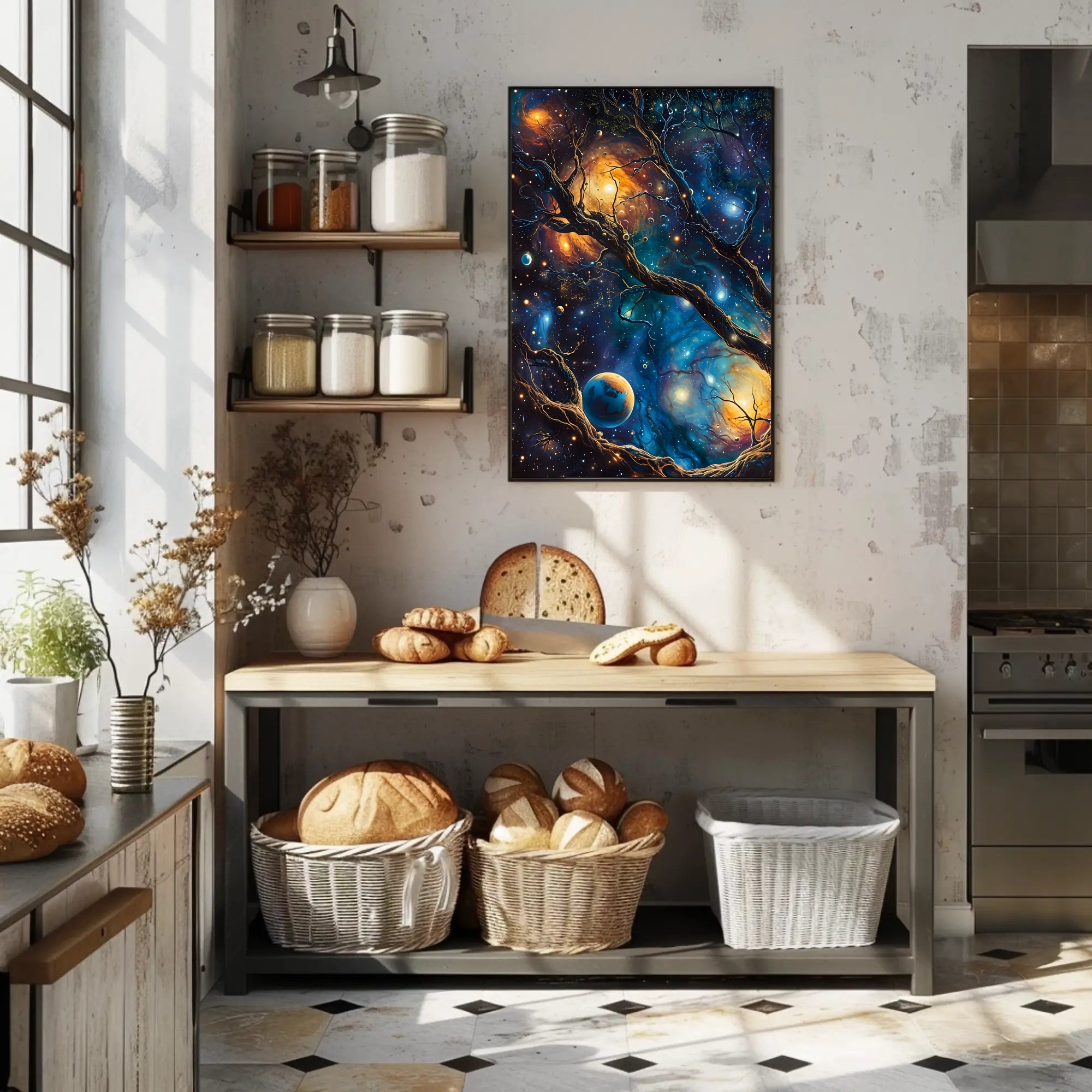 Cosmic Tree of Life Space or Astronomy Poster