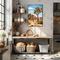 Joshua Tree National Park Scenic Travel Poster