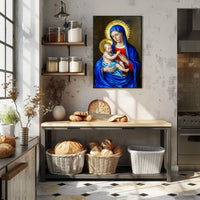 Mary and Jesus Poster