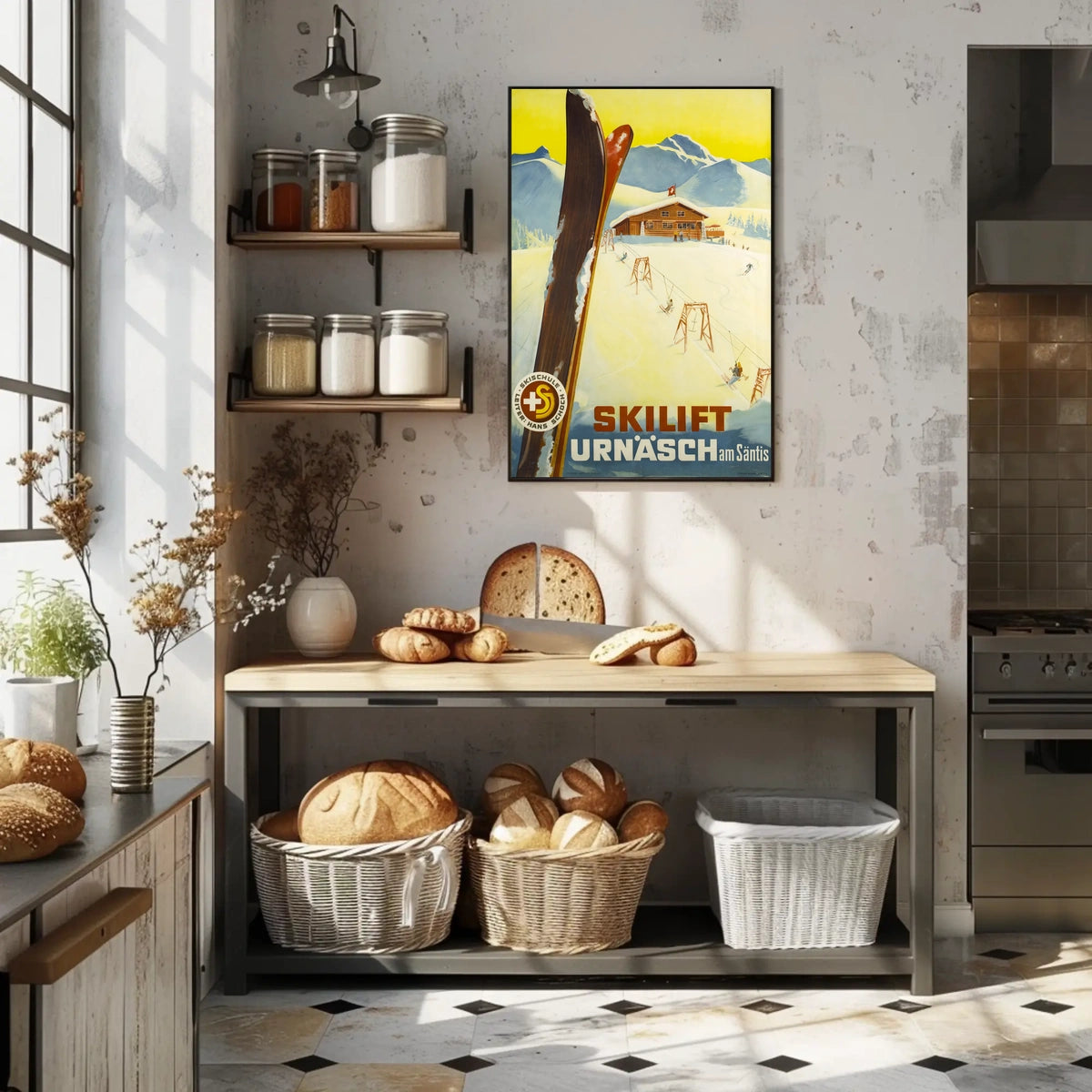 Skilift Urnäsch Am Säntis Poster