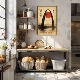 Gateway Arch Cultural Fusion National Park Poster