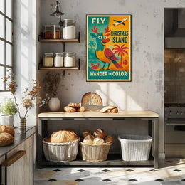 Fly to Christmas Island Poster