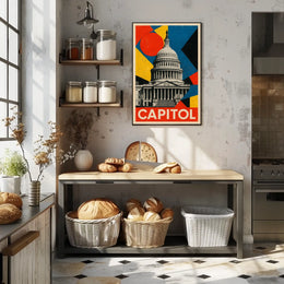 Capitol Art Poster