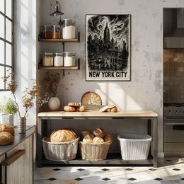 New York City Skyline Poster