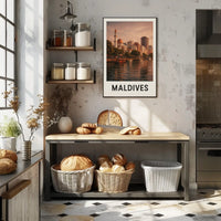 Maldives Serenity Poster