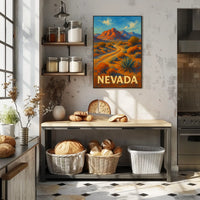 Nevada Landscape Poster