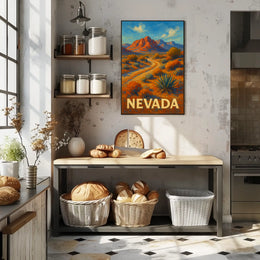 Nevada Landscape Poster