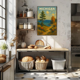 Michigan Landscape Poster