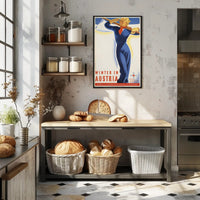 Winter in Austria Travel Poster PosterGoat