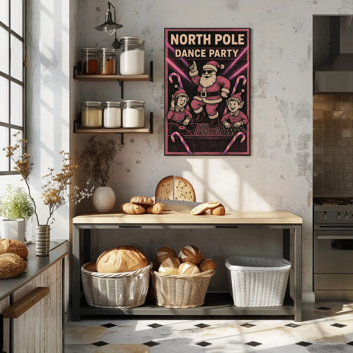 North Pole Dance Party Poster