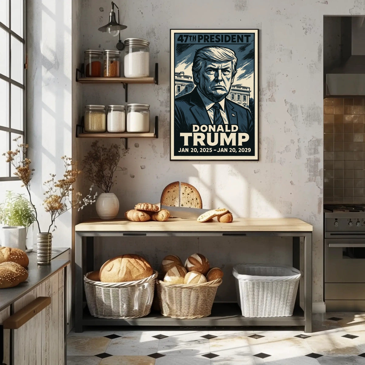 Donald Trump 47th President Poster