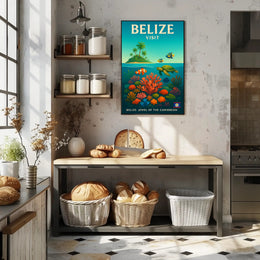 Explore Belize Poster PosterGoat