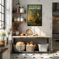 San Francisco Maritime Museum Poster