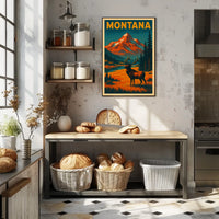 Montana Wilderness Poster