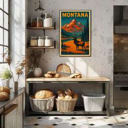 Montana Wilderness Poster