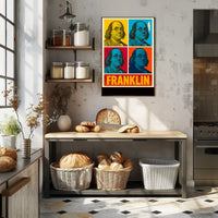 Franklin Pop Art Poster PosterGoat