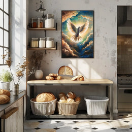 Ascending Dove Poster