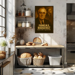 Franklin D. Roosevelt Poster