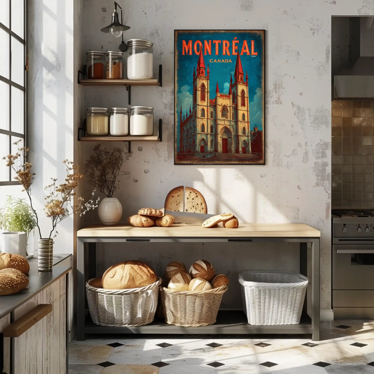 Montréal Architectural Marvel Poster
