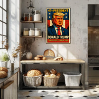 Donald Trump 47th Presidency Political or Propaganda Poster