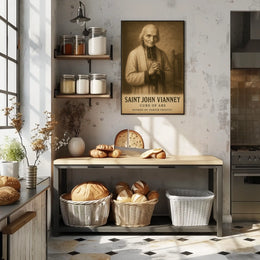 Saint John Vianney Curé Of Ars Poster