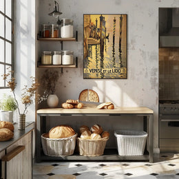 Venise et le Lido Poster PosterGoat