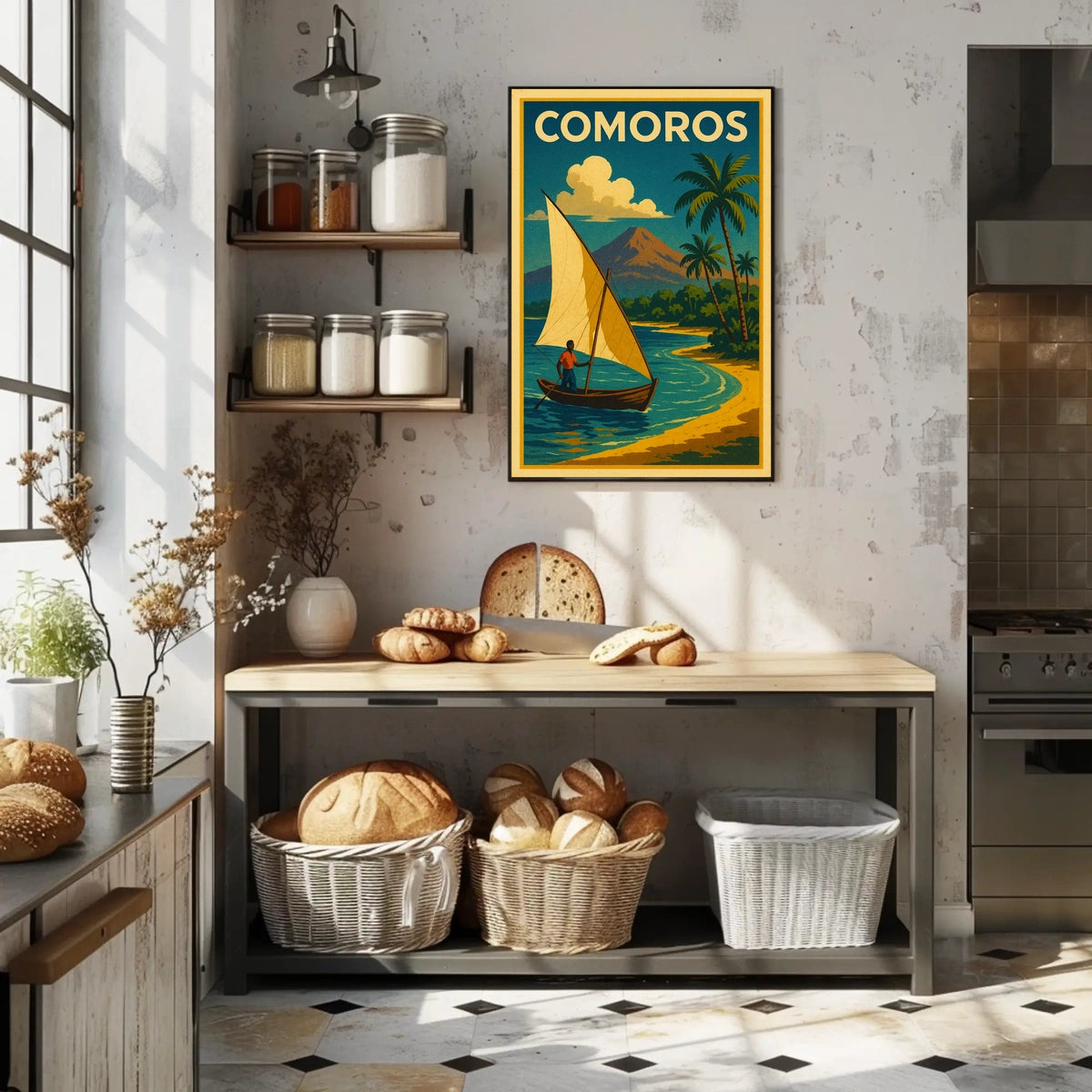 Comoros Island Paradise Poster