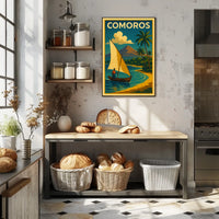 Comoros Island Paradise Poster