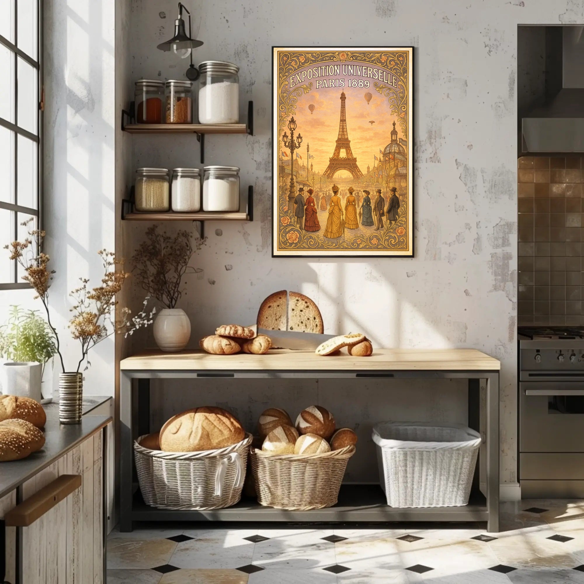 Exposition Universelle Paris 1889 Poster