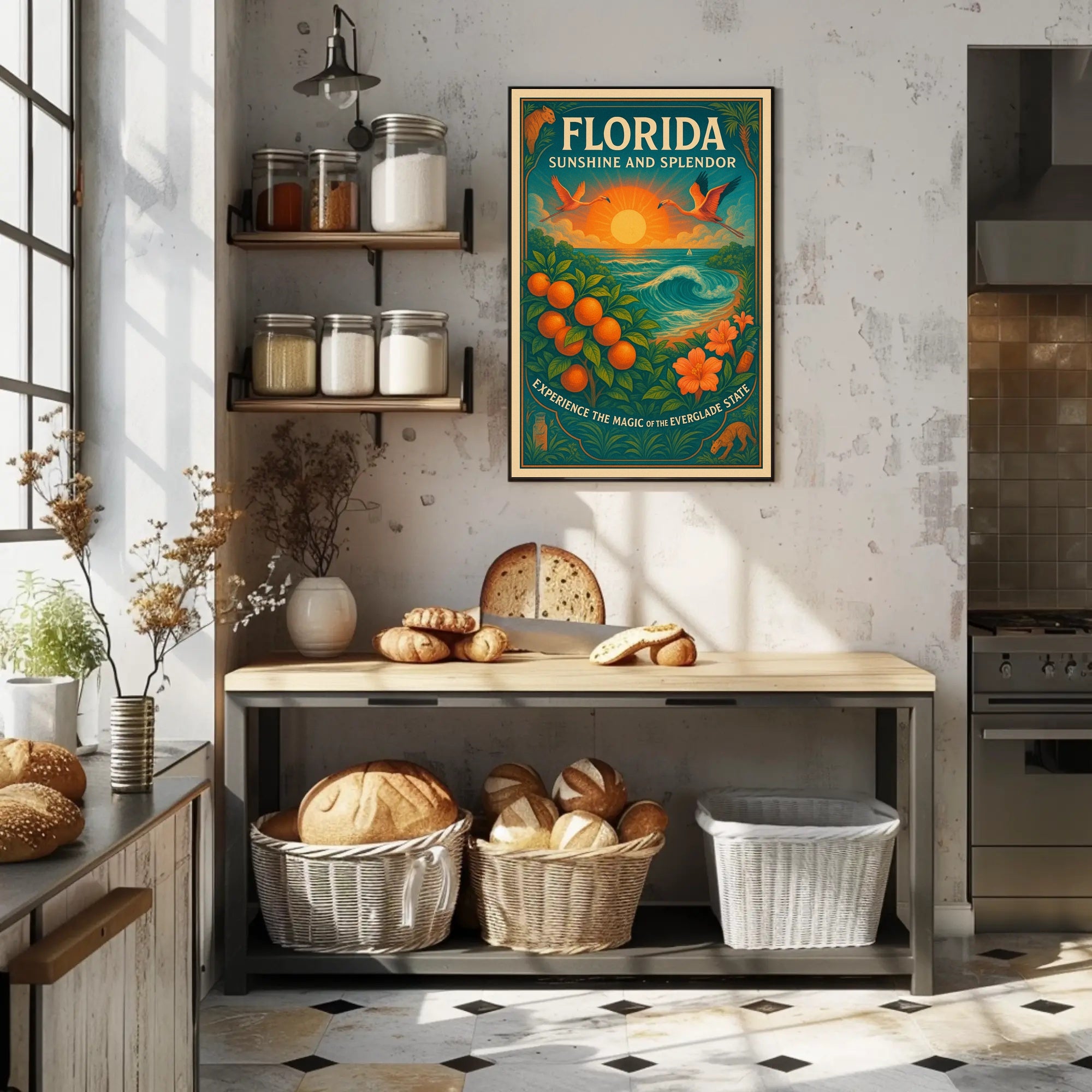 Florida Sunshine and Splendor Poster PosterGoat