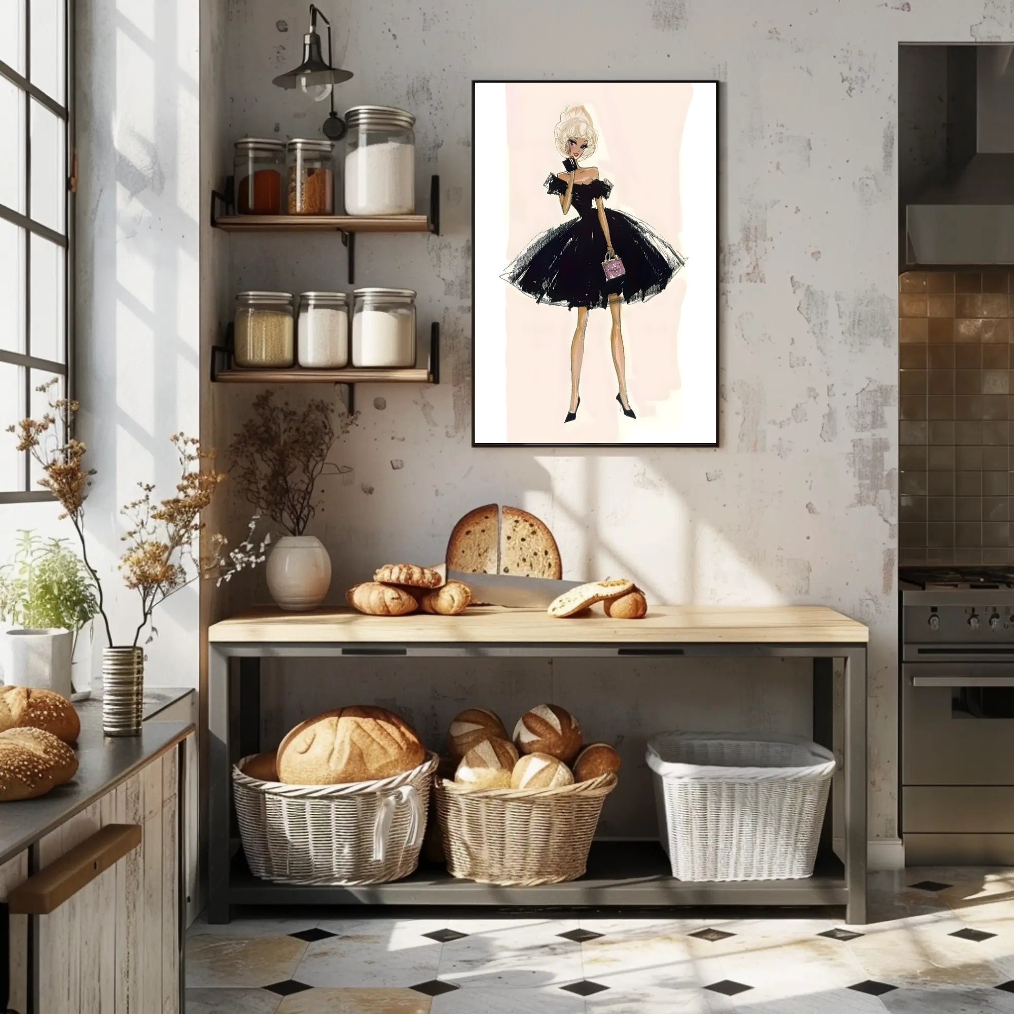 Elegant Fashion Illustration Poster