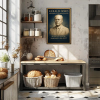 Gerald Ford – President of the United States Poster PosterGoat