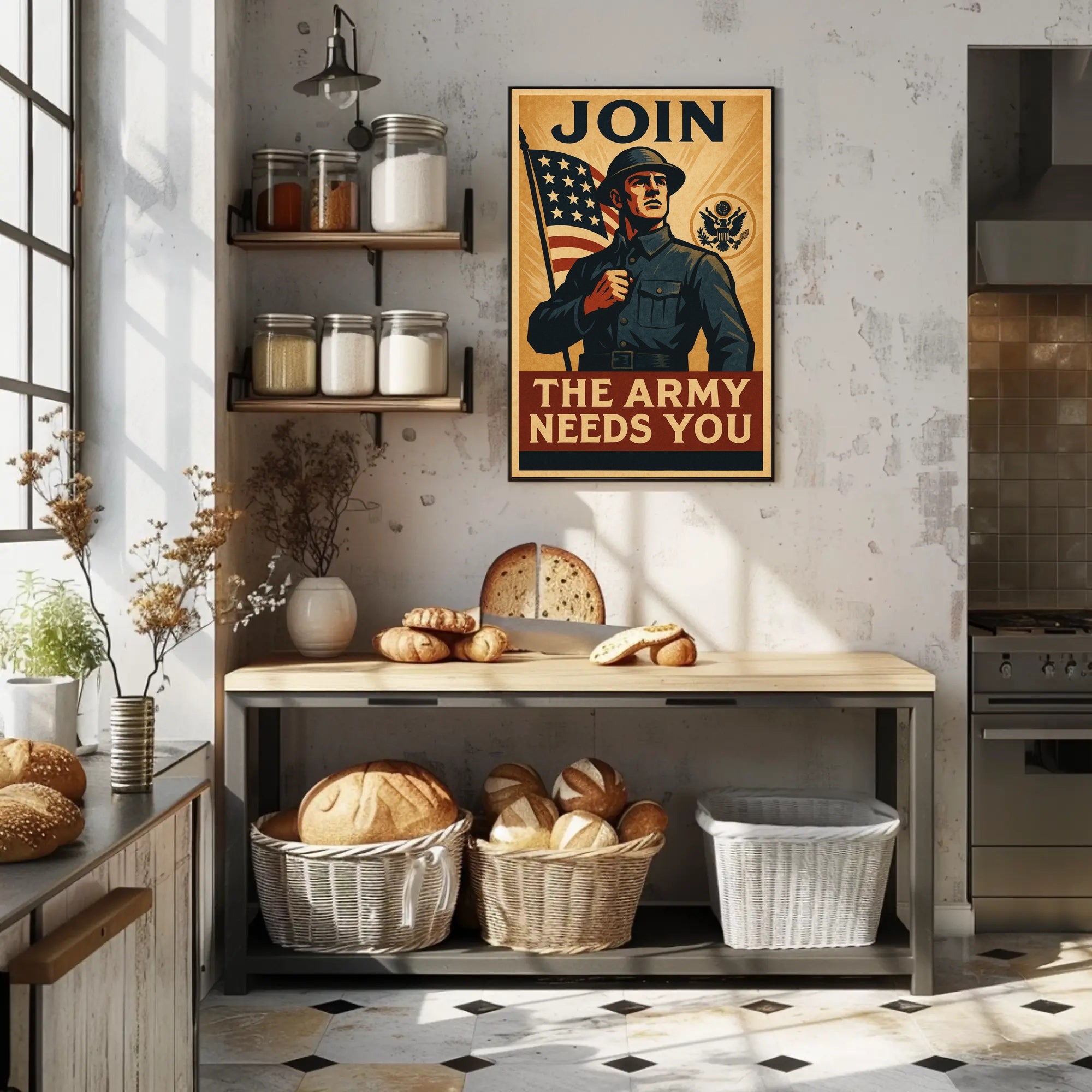 Join the Army Poster PosterGoat