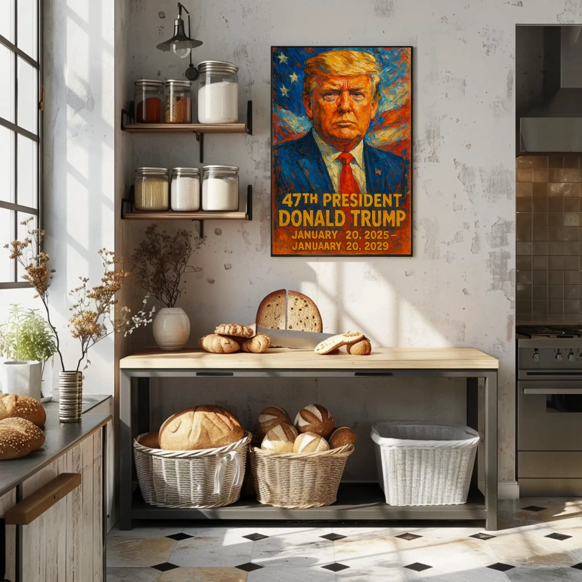 Donald Trump 47th President Poster