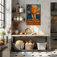 Donald Trump 47th President Poster