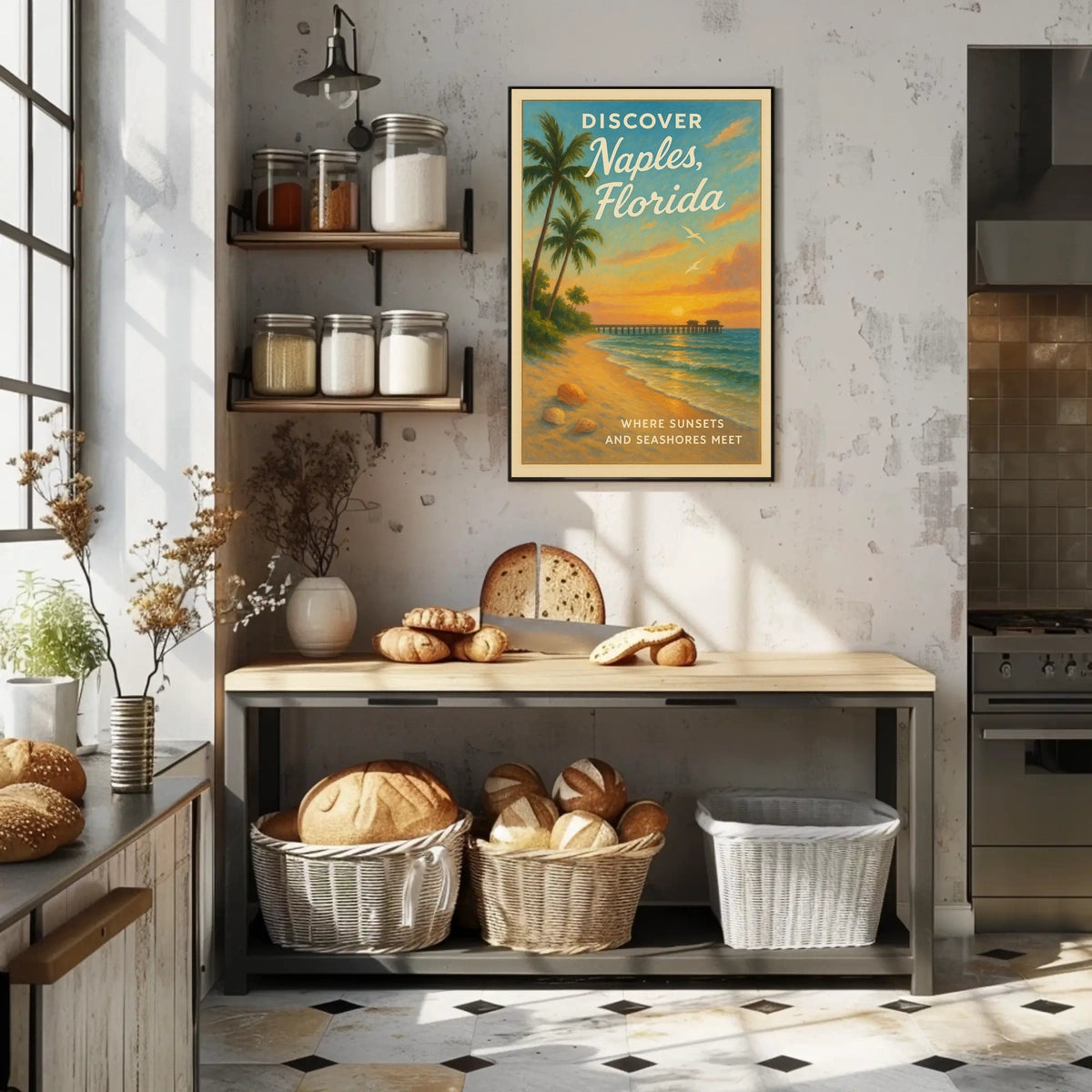 Discover Naples, Florida Poster