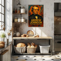 Andrew Johnson 17Th President Poster