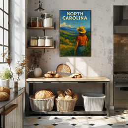 North Carolina Scenic Poster