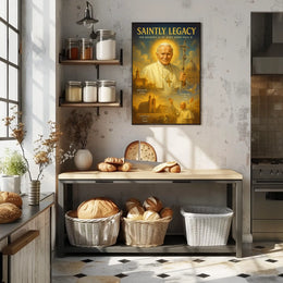Saintly Legacy The Journey of St. Pope John Paul II Poster