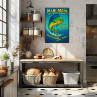 Mahi-Mahi Salt Water Marvel Poster