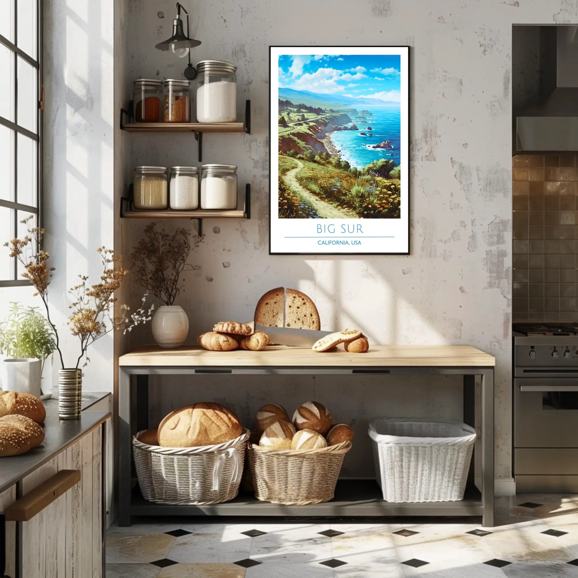 Scenic Big Sur Poster