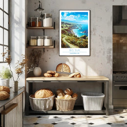 Scenic Big Sur Poster