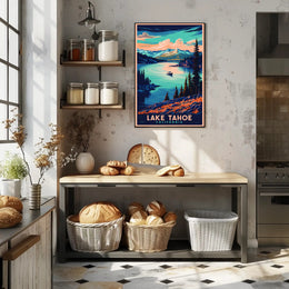 Lake Tahoe Scenic Poster
